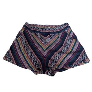 ecoté brand by urban outfitters tweed multicolor shorts - size 10